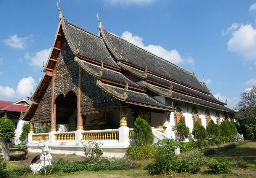 HS6VW Wat Suan Dok, Chiang Mai, Thailand.