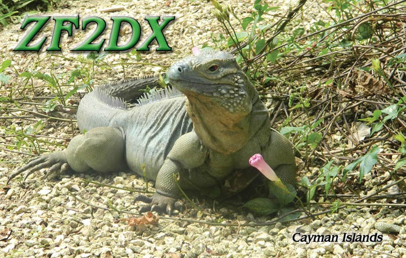 ZF9DX Kevin Stockton, Cayman Brac Island, Cayman Islands.