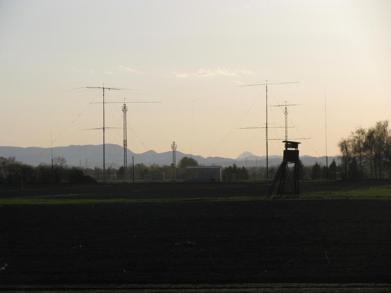 9A70A Radio Club Varazdin, Croatia. Antennas.