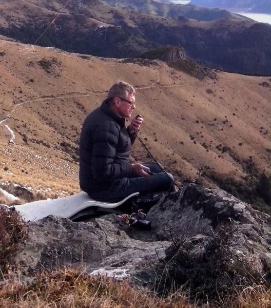 ZL3CC Andrew White, Saddle Hill, New Zealand.