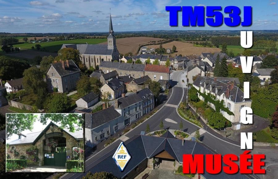 TM53J Radioclub des Fources, Laval, France.