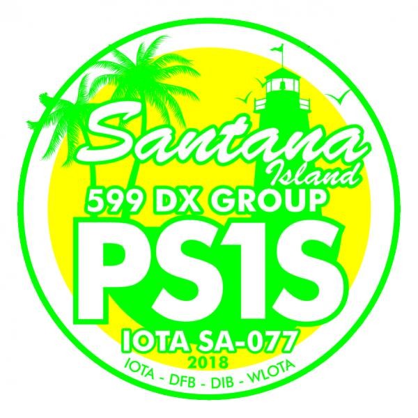 PS1S Santana Island 599 DX Group Logo