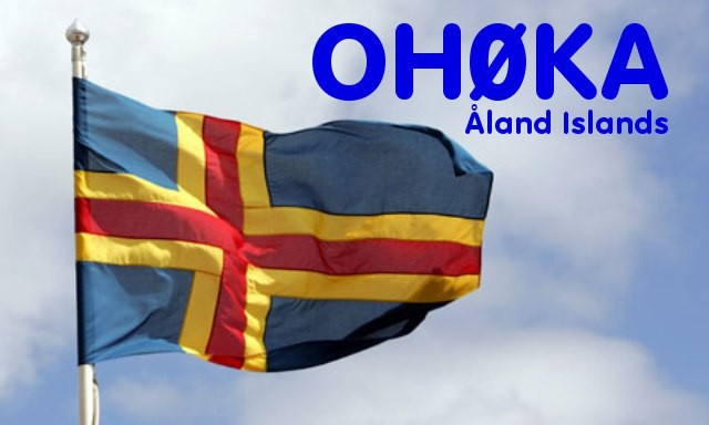 OH0KA Ari Kosonen, Eckero, Aland Islands. QSL Card.
