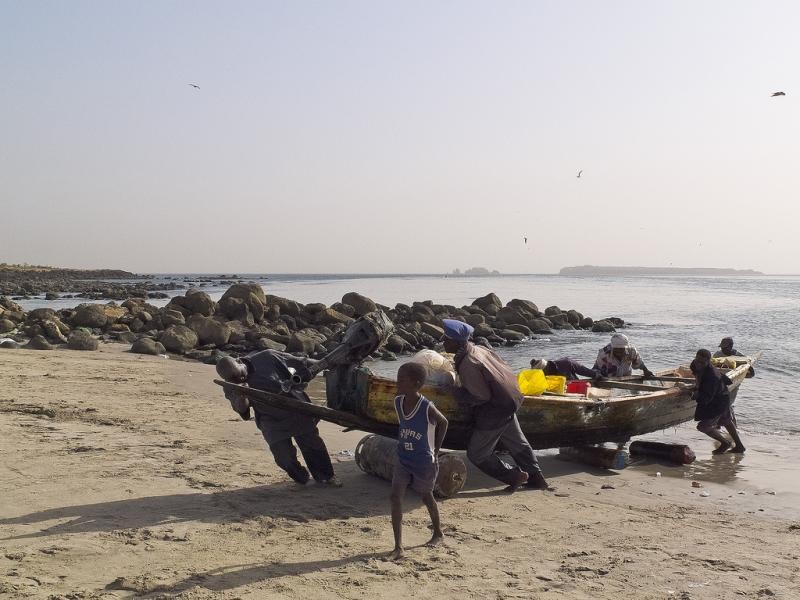 6W1KI Beach, Dakar, Senegal.
