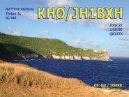 KH0/JH1BXH Tinian Island