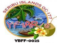 YF1AR/0 Kelapa Island Harapan Island Seribu Islands
