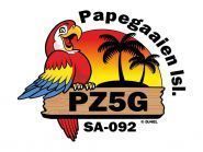 PZ5G PZ5GE PZ5GL Papegaaien Island Suriname