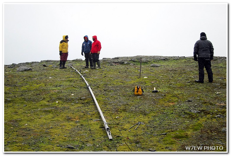 Вертикал на 160 метров Готов к подьему VP8ORK Южно Оркнейские Острова Вертикал на 160 метров Готов к подьему VP8ORK Южно Оркнейские Острова