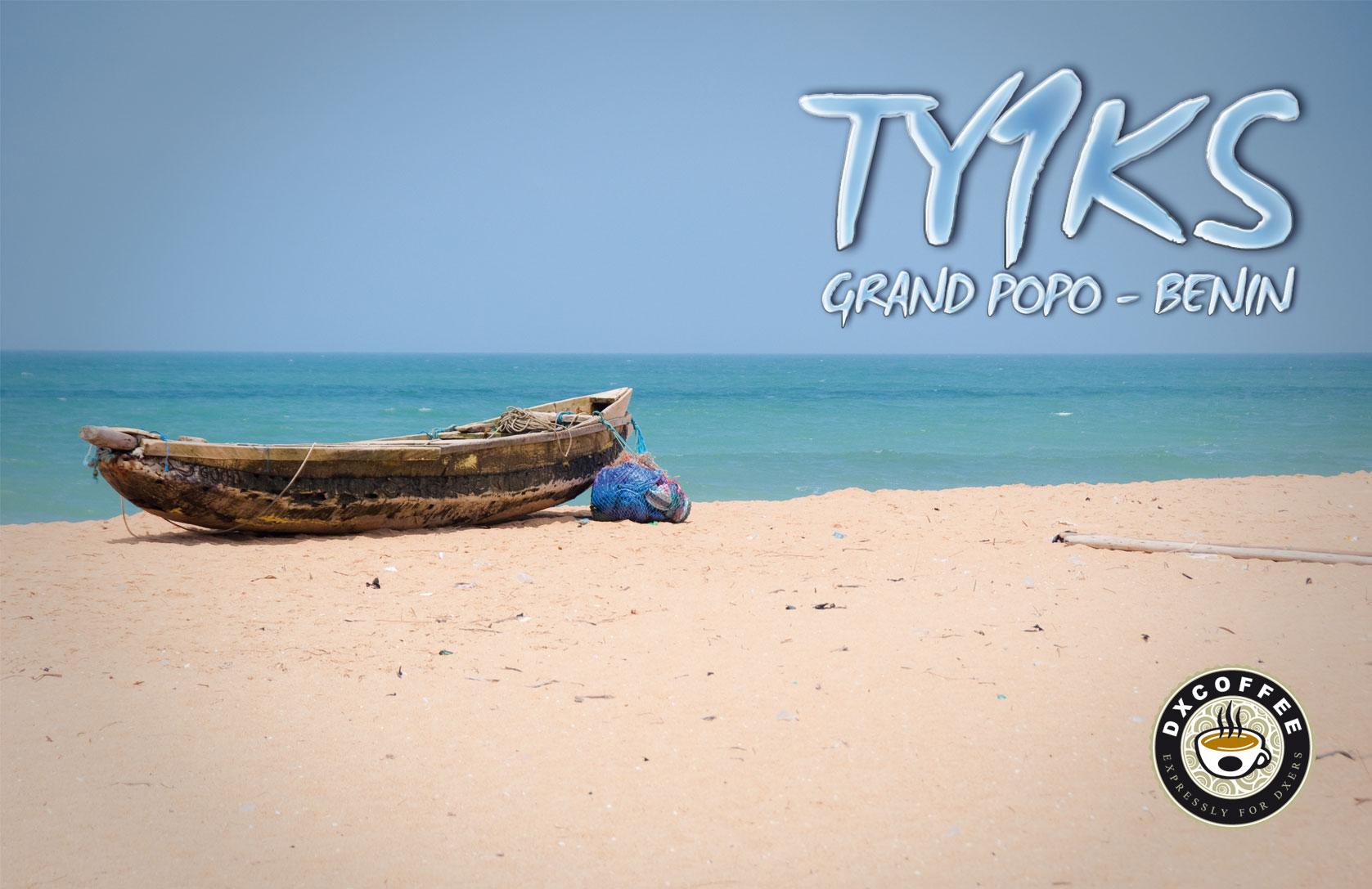 Benin TY1KS QSL 1 Benin TY1KS QSL 1