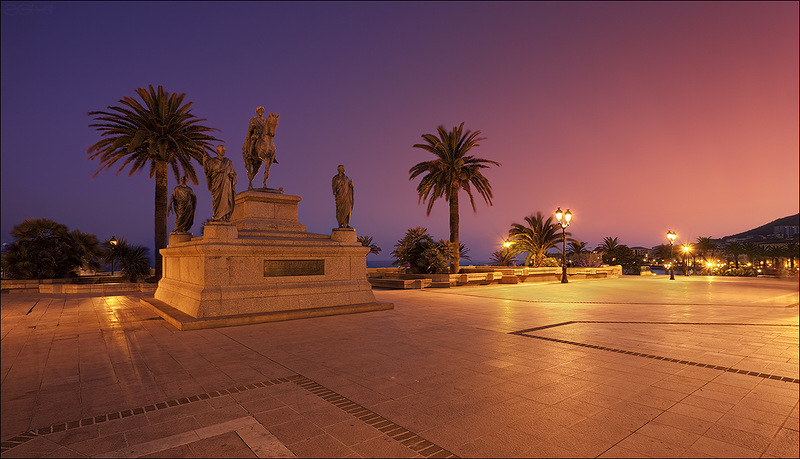 Corsica Island Napoleon Bonaparte Monument TK4A Corsica Island Napoleon Bonaparte Monument TK4A