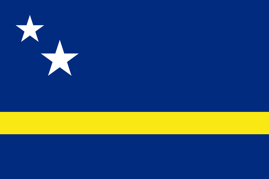 Curacao Flag of Curacao Curacao Flag of Curacao