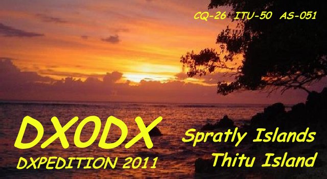 DX0DX Thitu Pagasa Island Spratly Islands