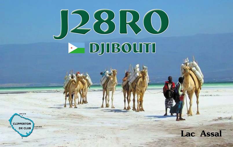 Джибути J28RO J25DXA Джибути J28RO J25DXA