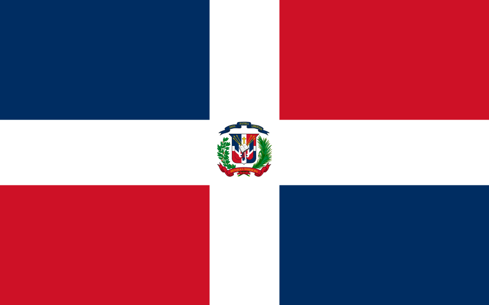 Dominican Flag of Dominican Republic Dominican Flag of Dominican Republic