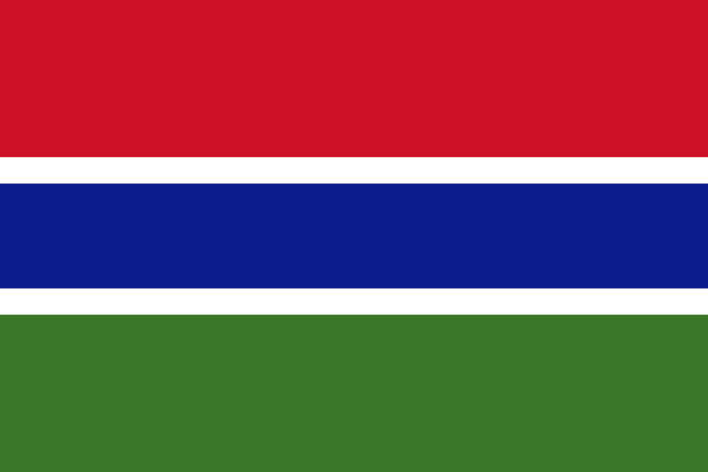 Gambia Flag of Gambia Gambia Flag of Gambia
