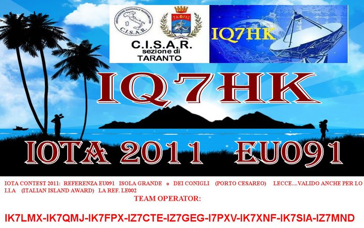 Isola Grande IQ7HK  Isola Grande IQ7HK