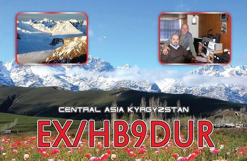 Kyrgyzstan EX0DX QSL Kyrgyzstan EX0DX QSL