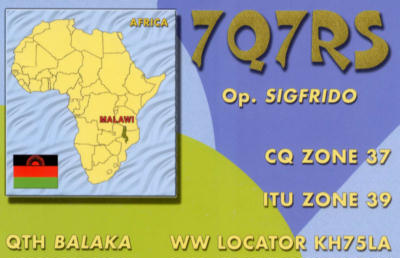 Malawi 7Q7RS Malawi 7Q7RS