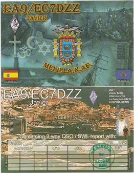 Мелилья EA9/EC7DZZ Мелилья EA9/EC7DZZ