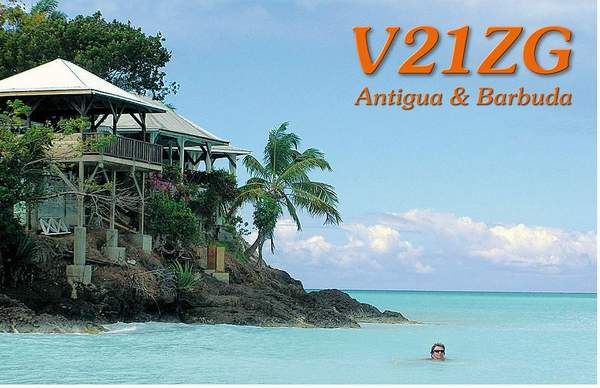   V21ZG QSL