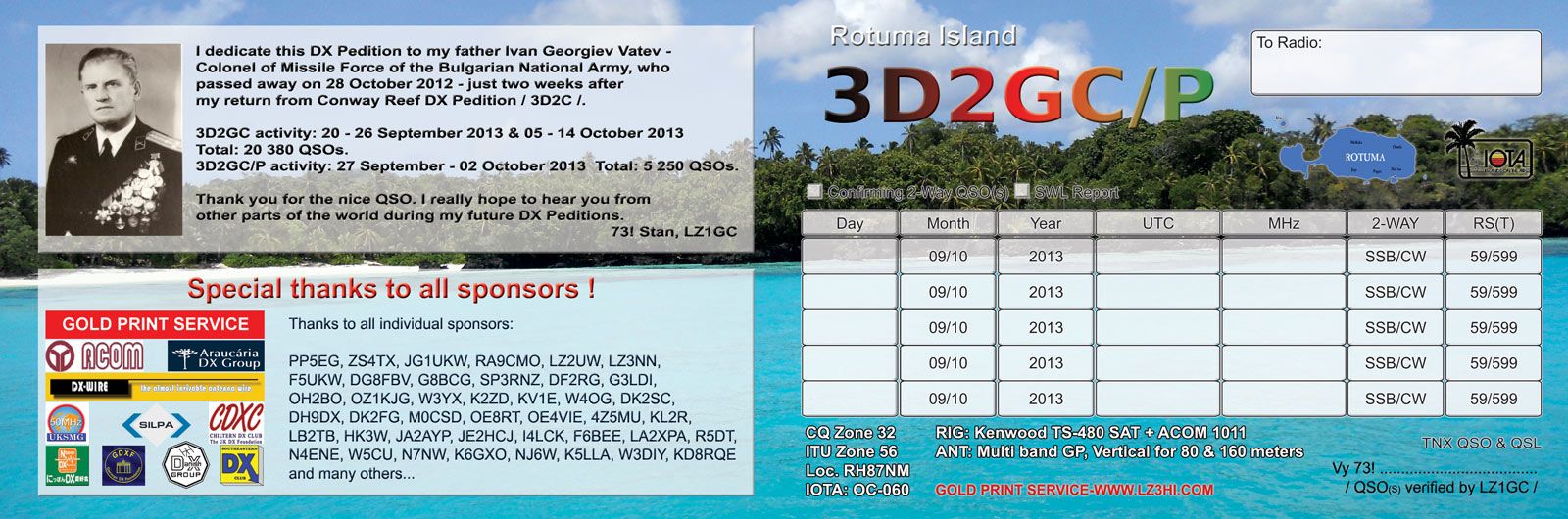   3D2GC/P QSL