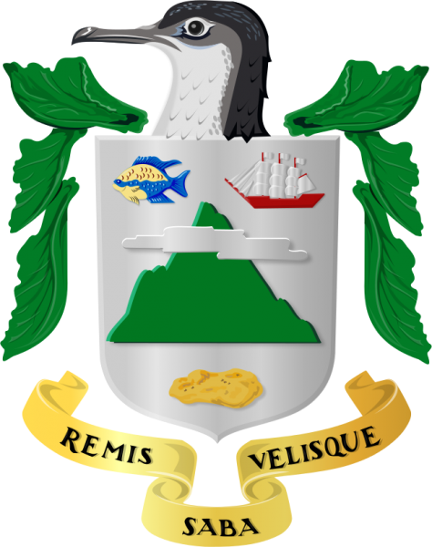 Saba Island Coat of Arms  Saba Island Coat of Arms