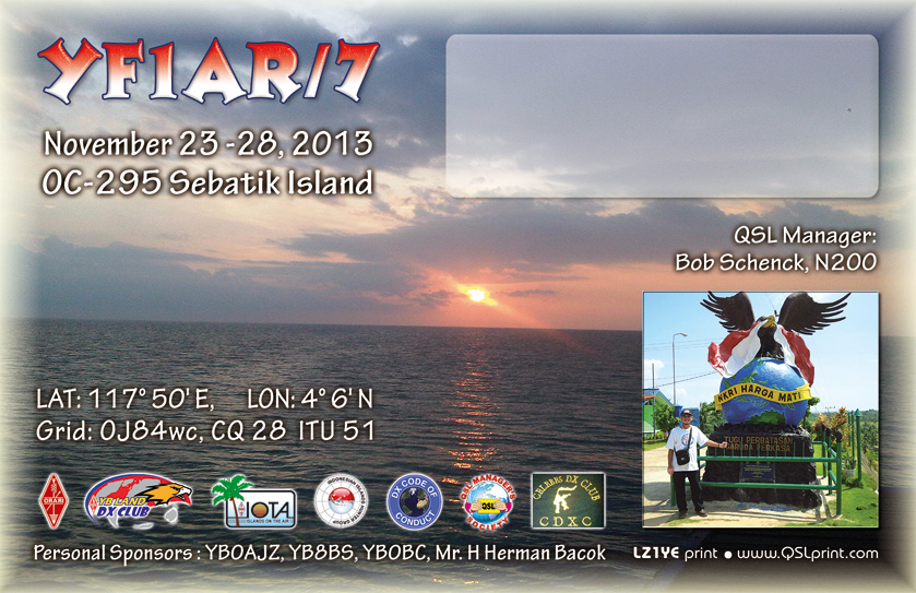   YF1AR/7 QSL DX News