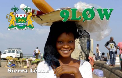 Sierra Leone 9L0W QSL 