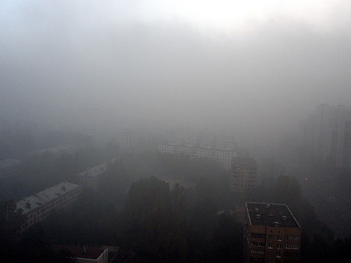 Smoke in Moscow 4 August 2010  Smoke in Moscow 4 August 2010