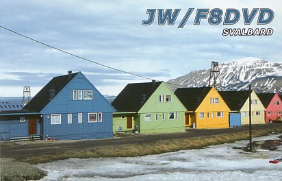 Svalbard Islands JW/F8DVD Svalbard Islands JW/F8DVD