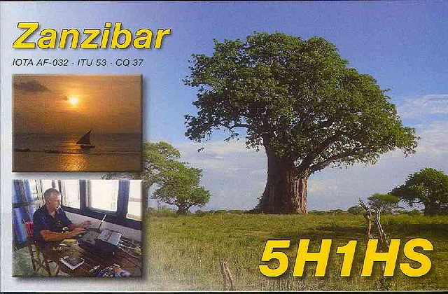 Zanzibar Island 5H1HS Tanzania