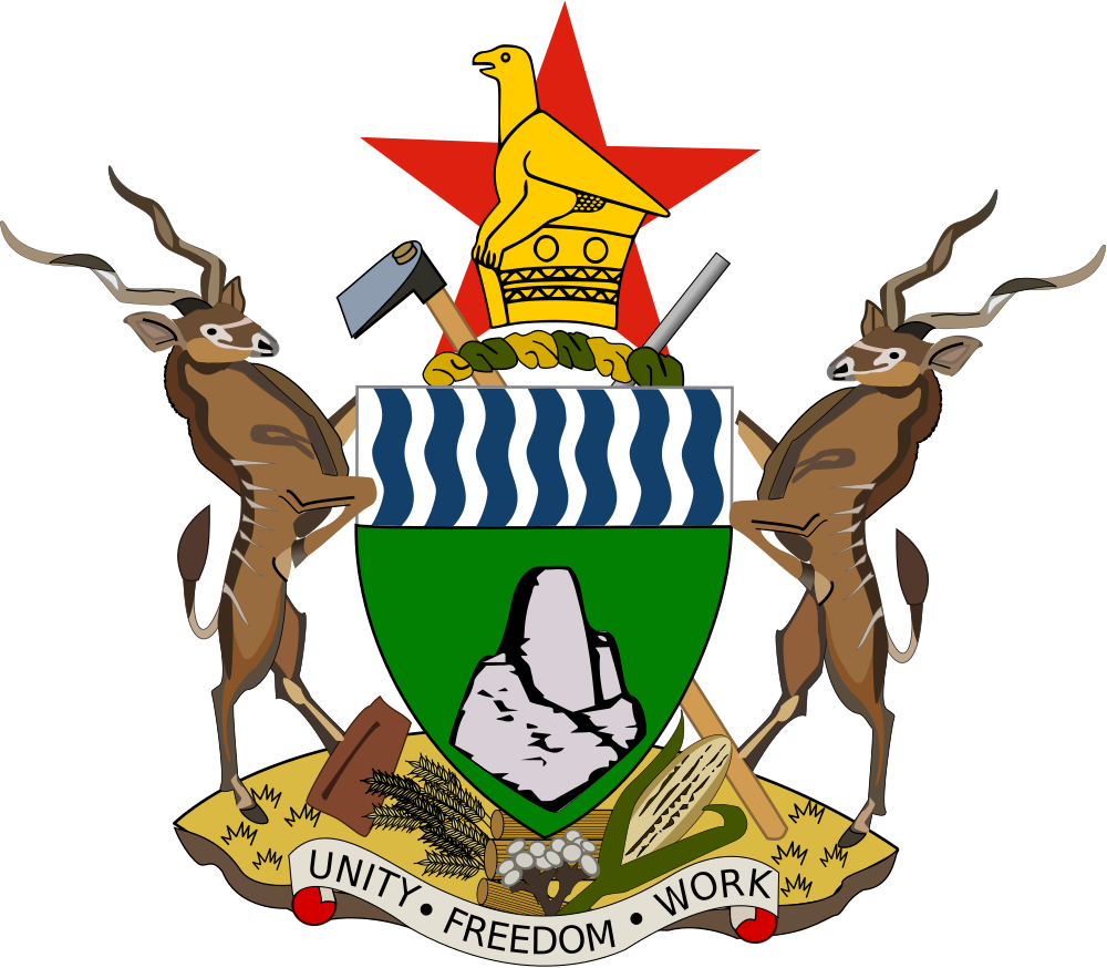 Zimbabwe Coat of Arms of Zimbabwe Z21GF 