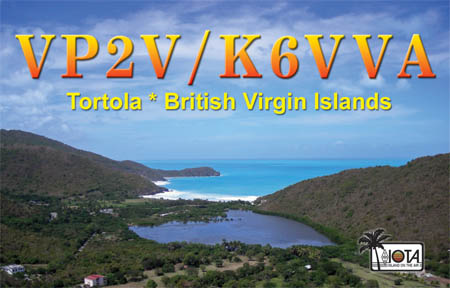 VP2V/K6VVA QSL 2 Британские Виргинские острова VP2V/K6VVA QSL 2 Британские Виргинские острова