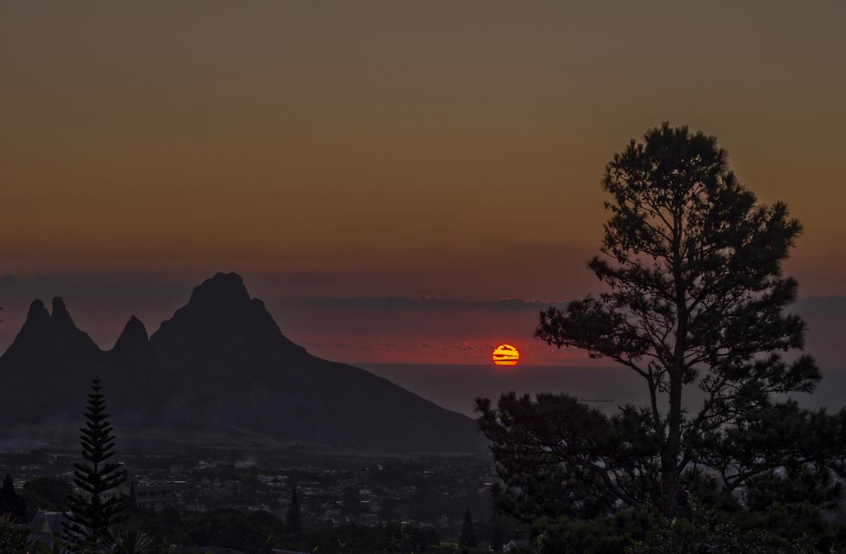 3B8MB Закат, остров Маврикий. DX Новости. 3B8MB Закат, остров Маврикий. DX Новости.