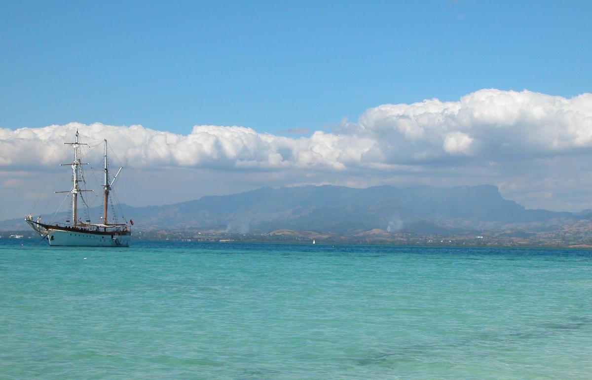 3D2DJ Viti Levu Island, Fiji. Tourist attractions spot