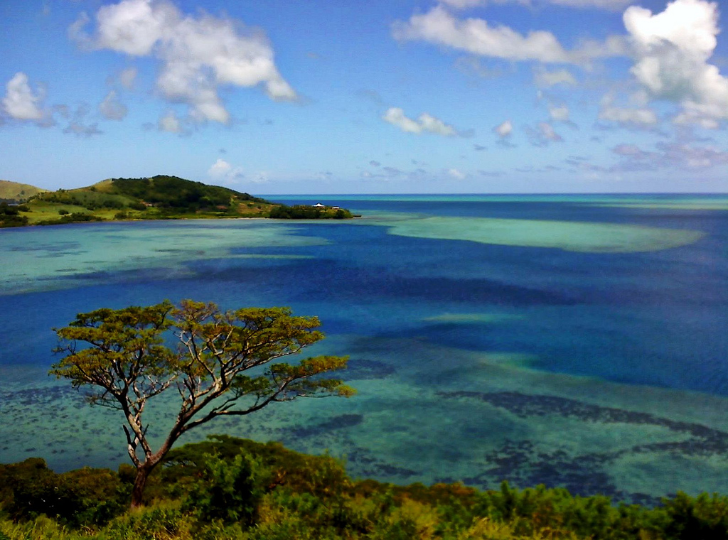 3D2GE Wananavu, Viti Levu Island, Fiji. Tourist attractions spot.