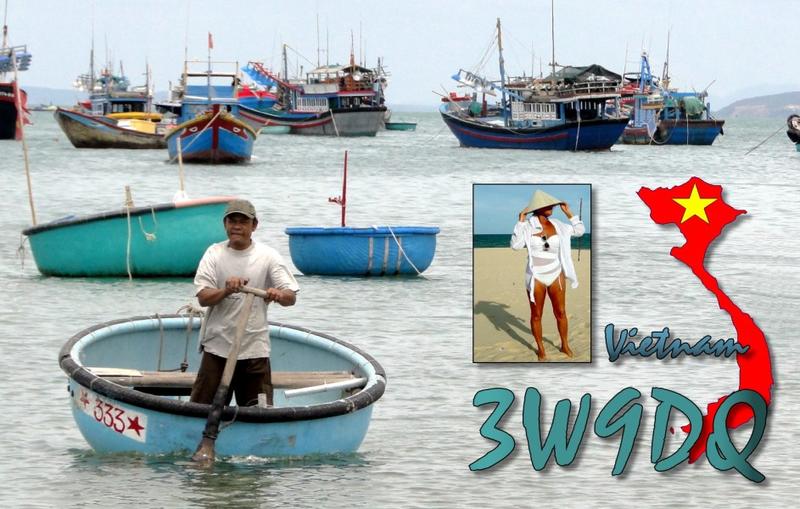 3W9DQ Vietnam QSL 3W9DQ Vietnam QSL