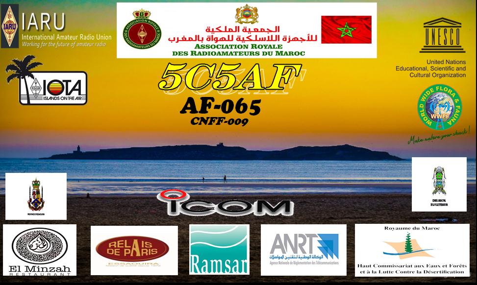 5C5AF Mogador Island QSL 5C5AF Mogador Island QSL