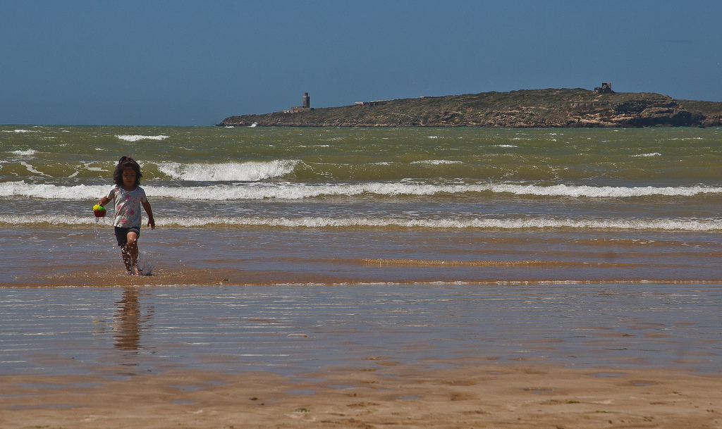 5C5AF Essaouira Beach, Mogador Island, Morocco. Tourist attractions spot 5C5AF Essaouira Beach, Mogador Island, Morocco. Tourist attractions spot