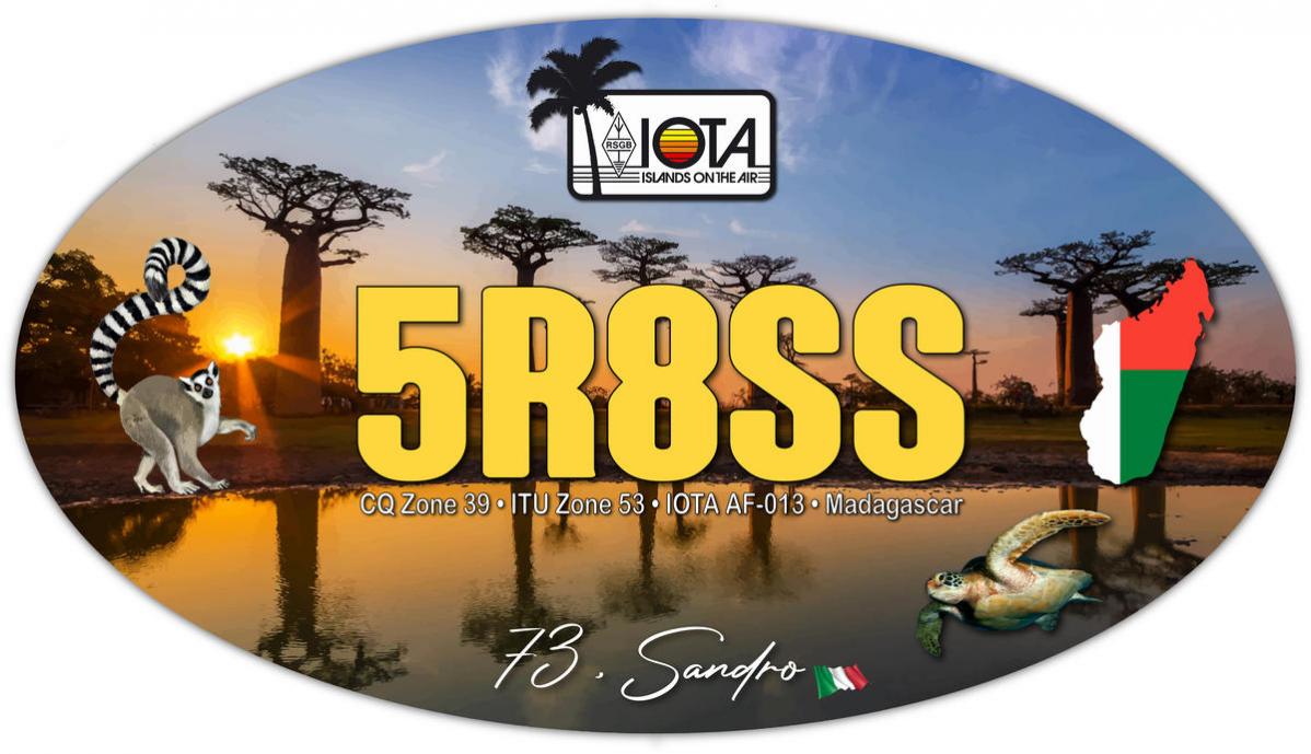 5R8SS Madagascar Logo