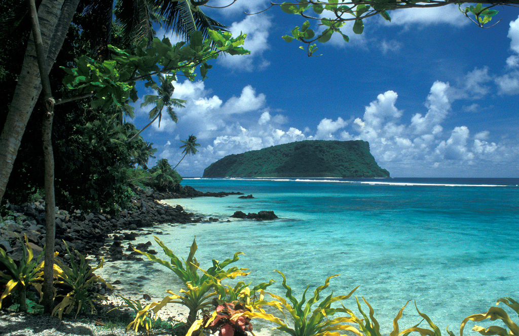 5W0HA Остров Уполу Самоа Лаломану Бич