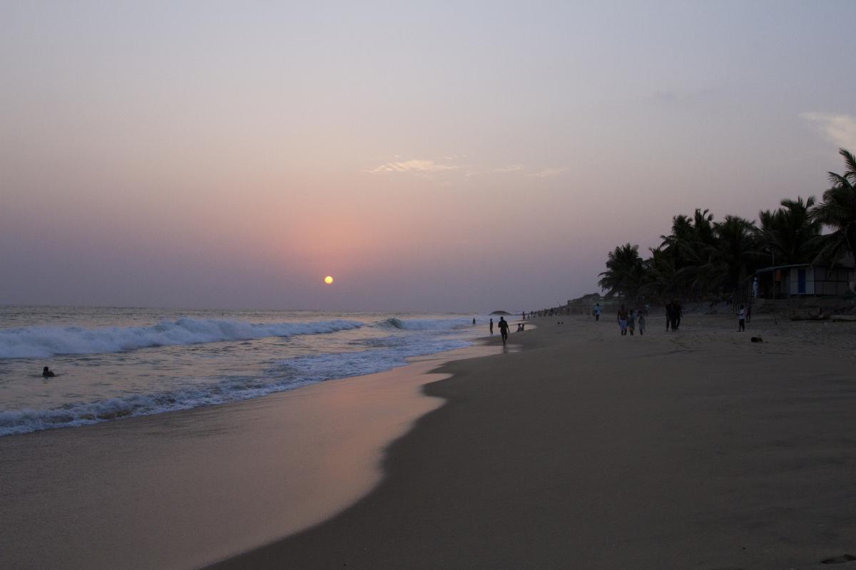 Гана 9G5W Туристические достопримечательности Пляж