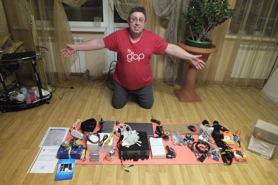 Однажды в Африке UA4CC оборудование Однажды в Африке UA4CC оборудование