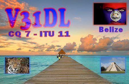 Белиз V31DL QSL