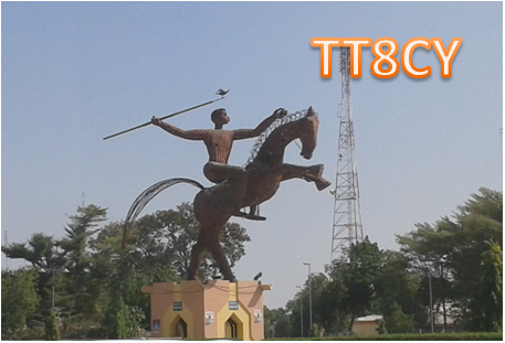 Chad TT8CY QSL Chad TT8CY QSL