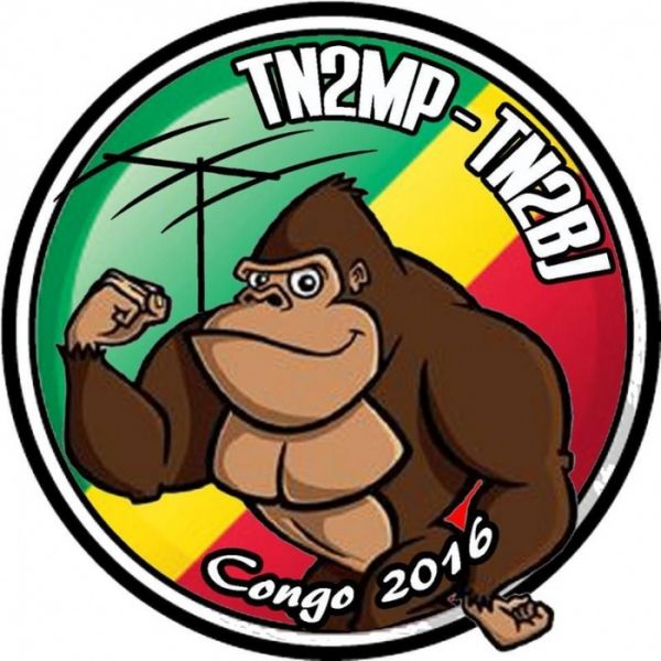 Congo Brazzaville TN2MP TN2BJ Logo Congo Brazzaville TN2MP TN2BJ Logo