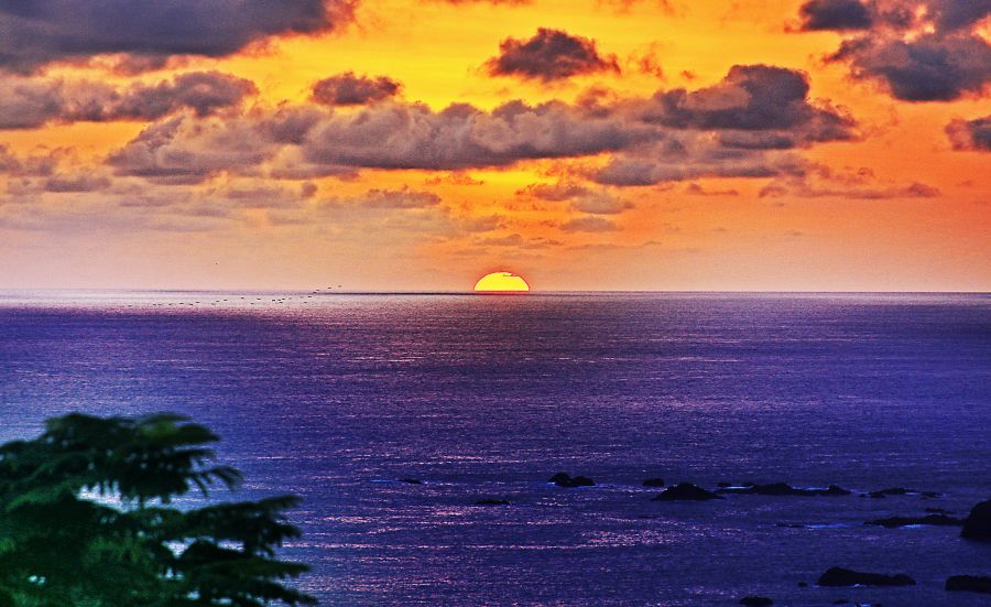 Costa Rica TI5M Tourist attractions spot Sunset.