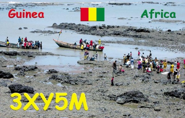 Guinea 3XY5M QSL 