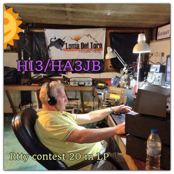 Dominican Republic HI3/HA3JB CQ WW DX RTTY Contest Dominican Republic HI3/HA3JB CQ WW DX RTTY Contest