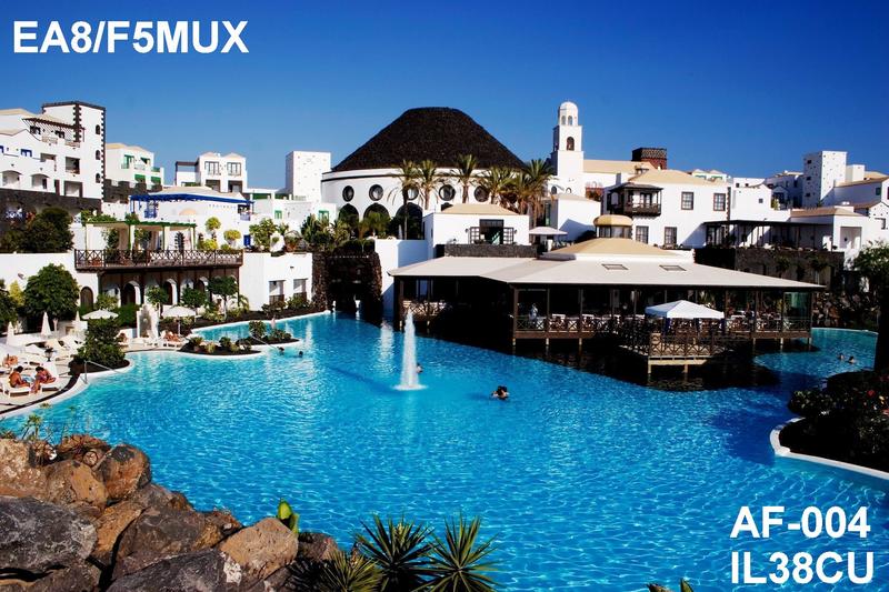 Lanzarote Island EA8/F5MUX Logo